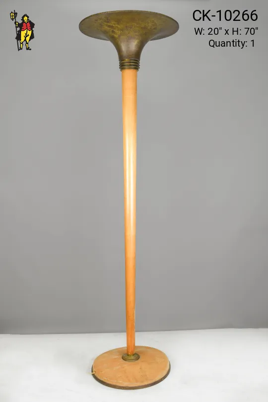 Oversize Mid Century Torchiere