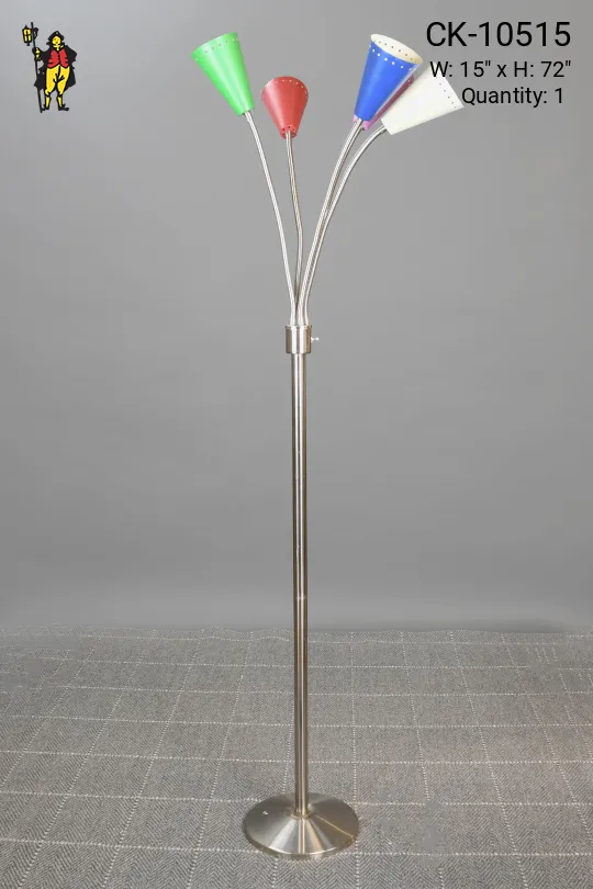 Multicolor Adjustable Floor Lamp