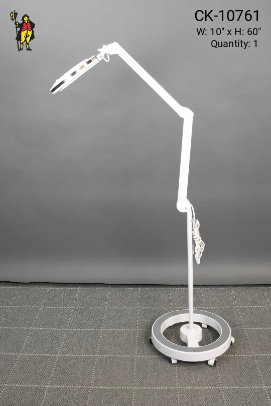 *LED* White Medical Floor Lamp