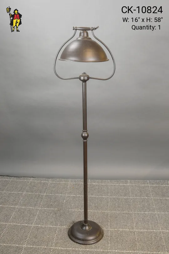 Bronze Adjustable Industrial Floor Lamp