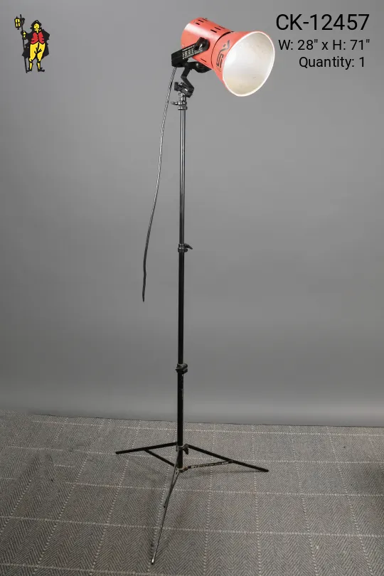 Industrial Spotlight Floor Lamp