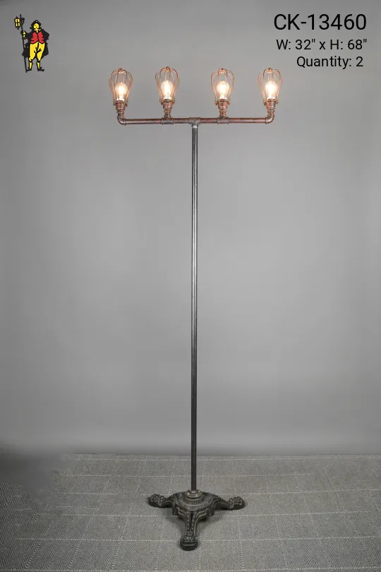 Four Light Theatrical Ghost Light