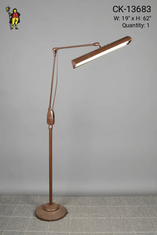 Adjustable Fluorescent Floor Lamp
