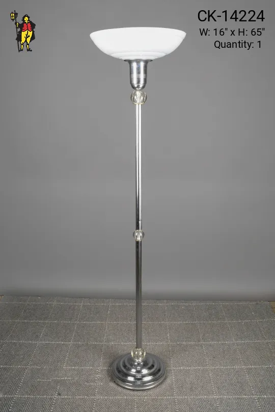 Polished Nickel Torcheiere