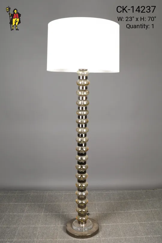 Oversize Lucite Floor Lamp