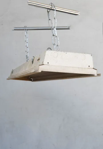 6' Single Bulb Fluorescent Hanging Fixture