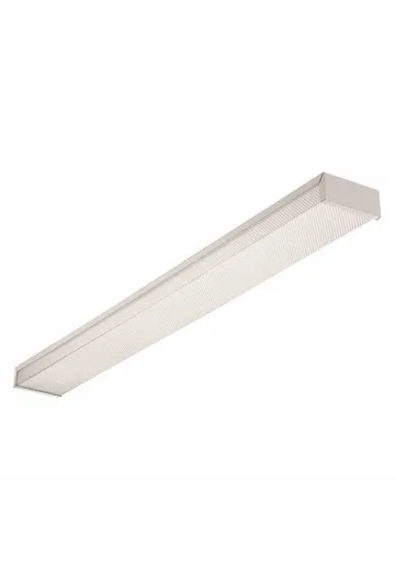 4' Wrap Around Flush Mount T8 Fluorescent Fixture