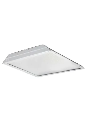 2' x 2' Drop in Troffer Fluorescent w/Prismatic Lens (Gutted - No Sockets)