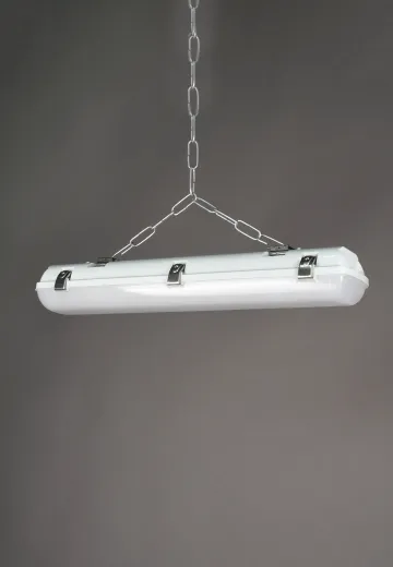 2' *LED* Vapor Proof Hanging Fixture (Available as Hanging or Flush Mount)