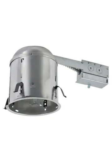 6" White Trim Recessed Ceiling Light Fixture E26 (Housing & Trim)