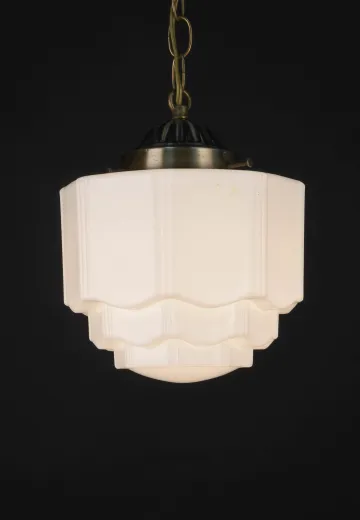 8" Deco Hanging Globe