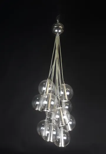 Modern Glass Hanging Globe Fixture