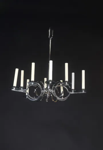 Crystal Ten Light Chandelier