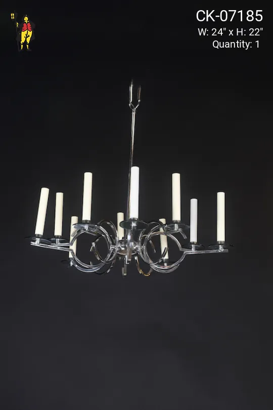 Crystal Ten Light Chandelier