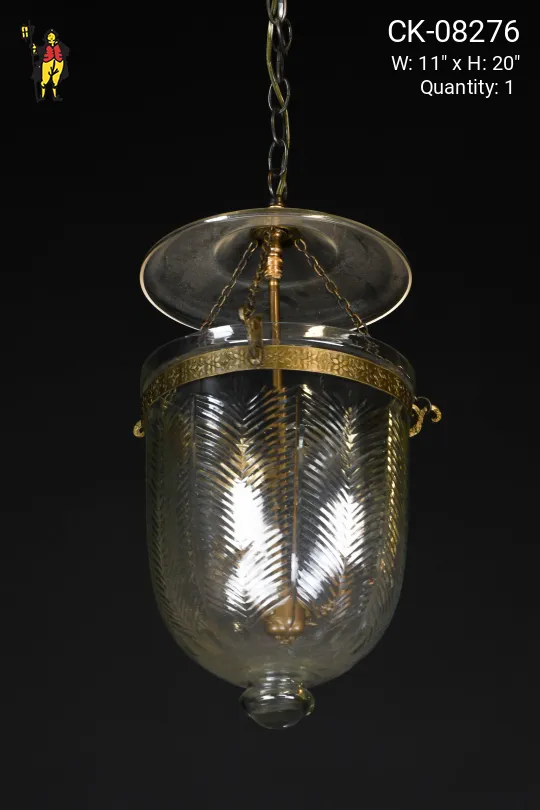 Glass Hanging Lantern