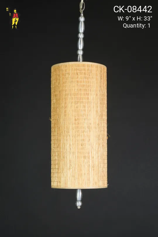 Woven Contemporary Hanging Pendant
