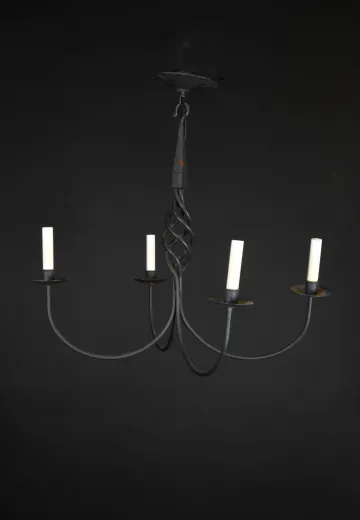 Wrought Iron Chandelier
