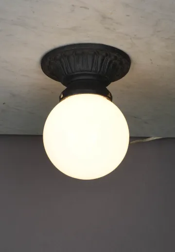 Iron Flush Mount Ceiling Fixture