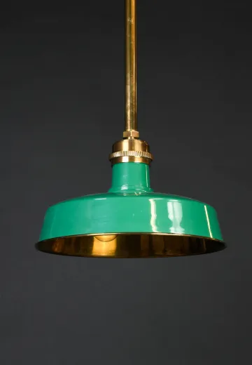 Green & Brass Hanging RLM