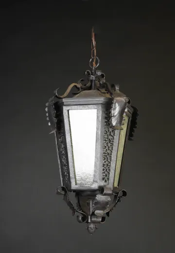 Small Hanging Iron Lantern