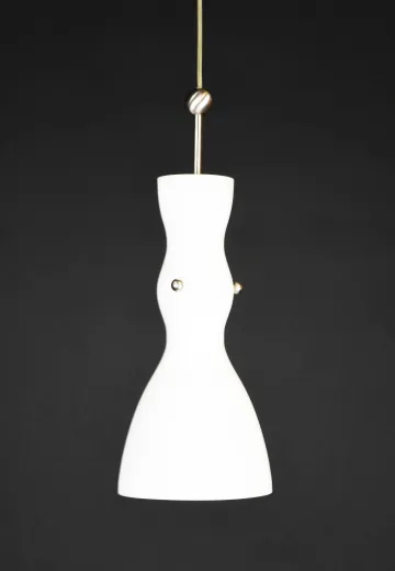 White Glass Hanging Pendant