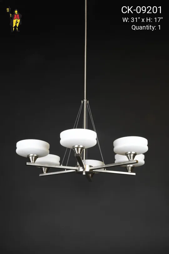 Modern Wire Chandelier