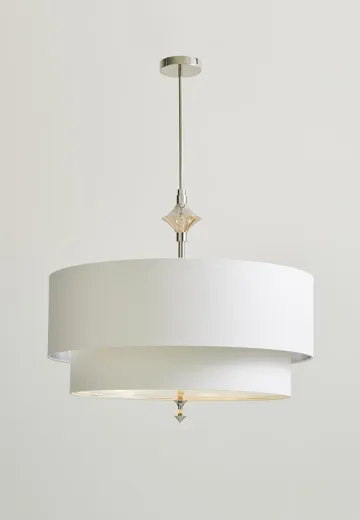 Fabric Shade Hanging Pendant