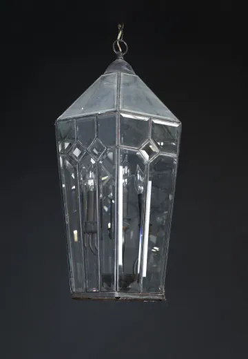 Hanging Glass Four Light Lantern