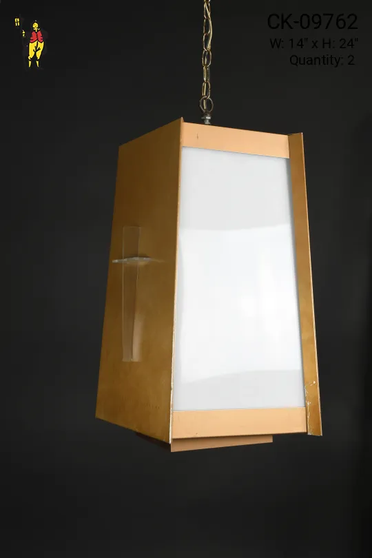 Hanging Cross Lantern