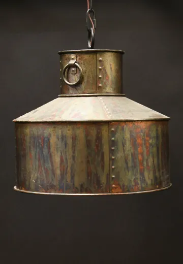 Distressed Industrial Hanging Pendant