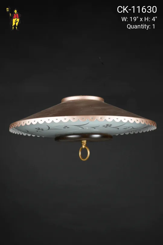 Mid Century Flush Mount Fixture