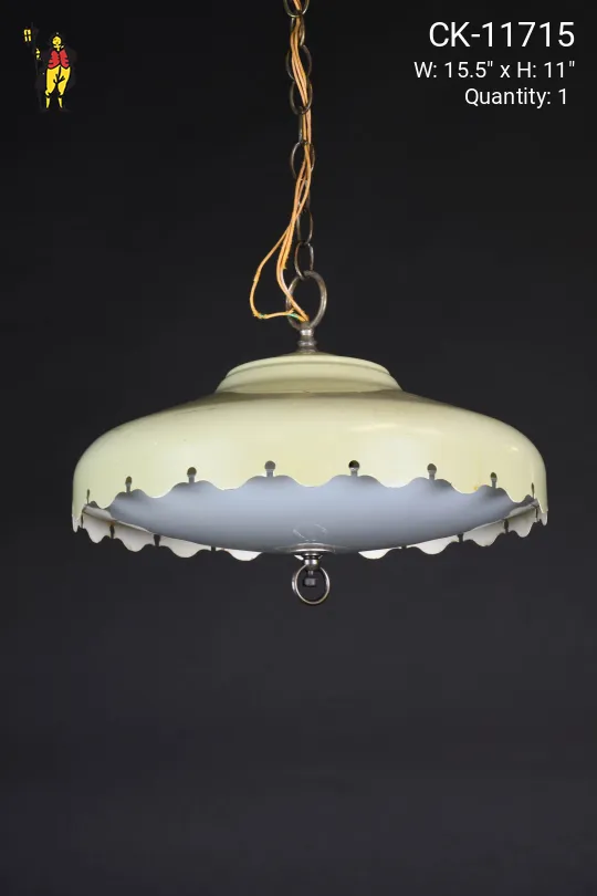 Mid Century Hanging Pendant Fixture