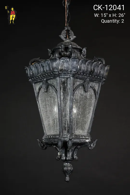 Gothic Iron Hanging Lantern