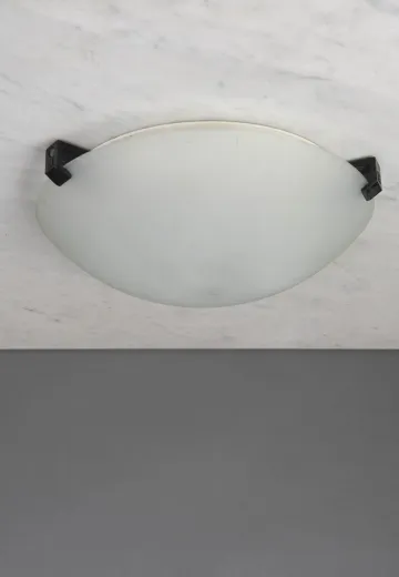 Glass Post Modern Flush Mount Fixture