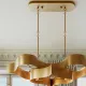 Grand Gold Oval Chandelier #3