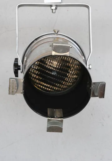 Polished Nickel Theatrical Light