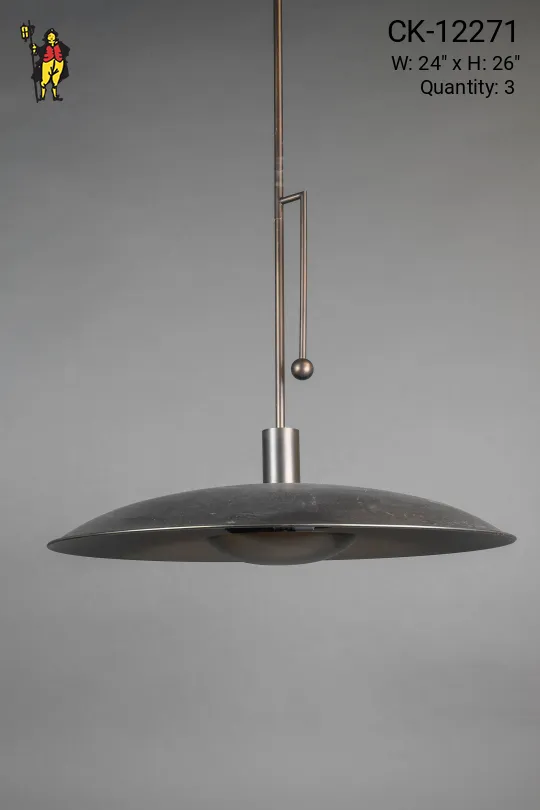 Bronze Reflector Pendant