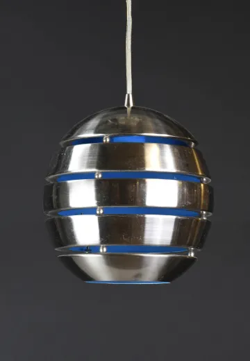 Modern Nickel Hanging Pendant