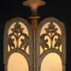 Vintage Gothic Brass Hanging Lanterns #1