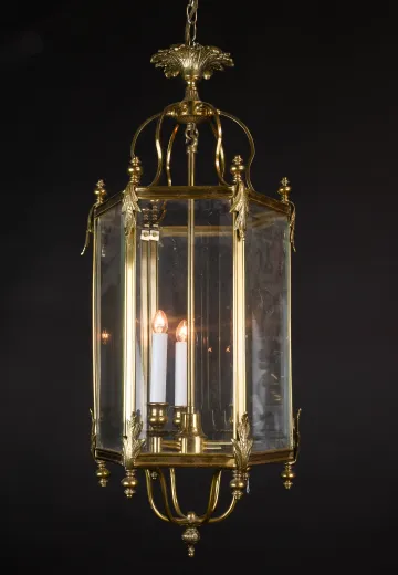 Traditional Brass Hanging Lantern