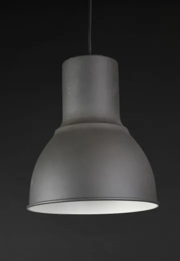 Gray Hanging Reflector Pendant