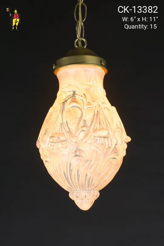 11" Molded Glass Globe