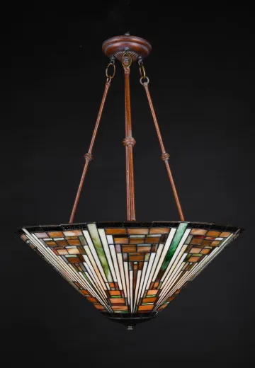 Art Glass Hanging Bowl