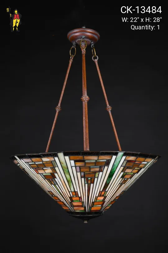 Art Glass Hanging Bowl