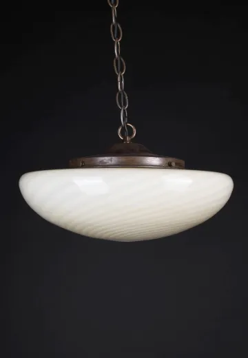15" "Swirl" Hanging Globe