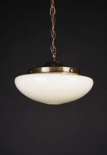 12" "Swirl" Hanging Globe