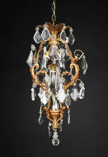 Crystal Four Light Hanging Pendant