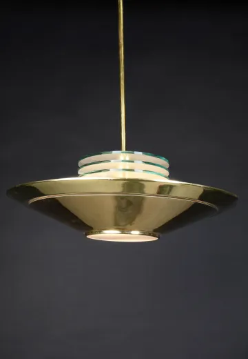 Polished Brass Hanging Bowl