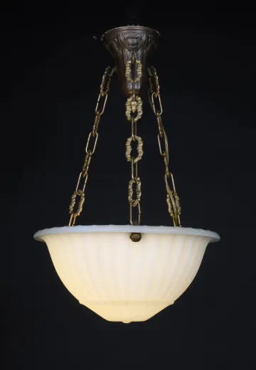 Glass Bowl Hanging Fixture