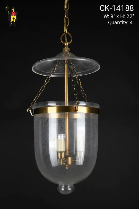 Decorative Glass Hanging Lantern